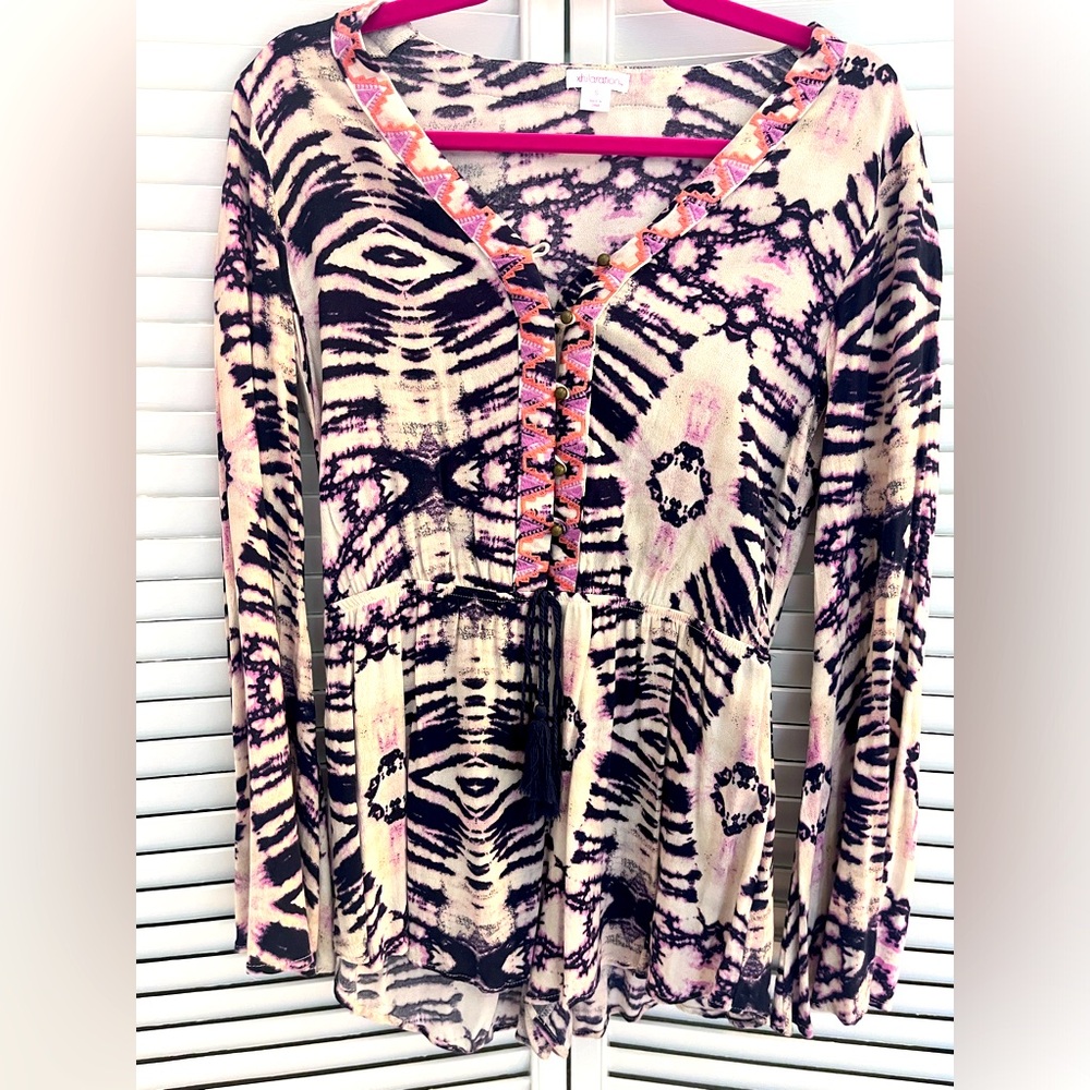 Tie dyed romper